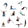 Flat Vector At The Gym — cutout pack for architectural visualisation, preview 1 of 4