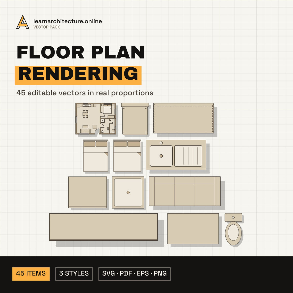 Floor Plan Rendering Kit cover