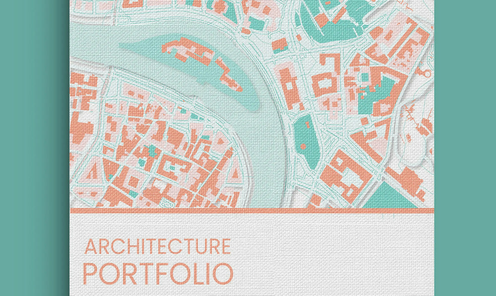 Free Architecture Portfolio Front Covers — editable template for architects, preview 2 of 8