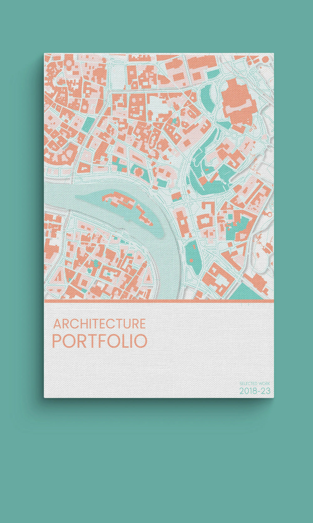 Free Architecture Portfolio Front Covers — editable template for architects, preview 2 of 8