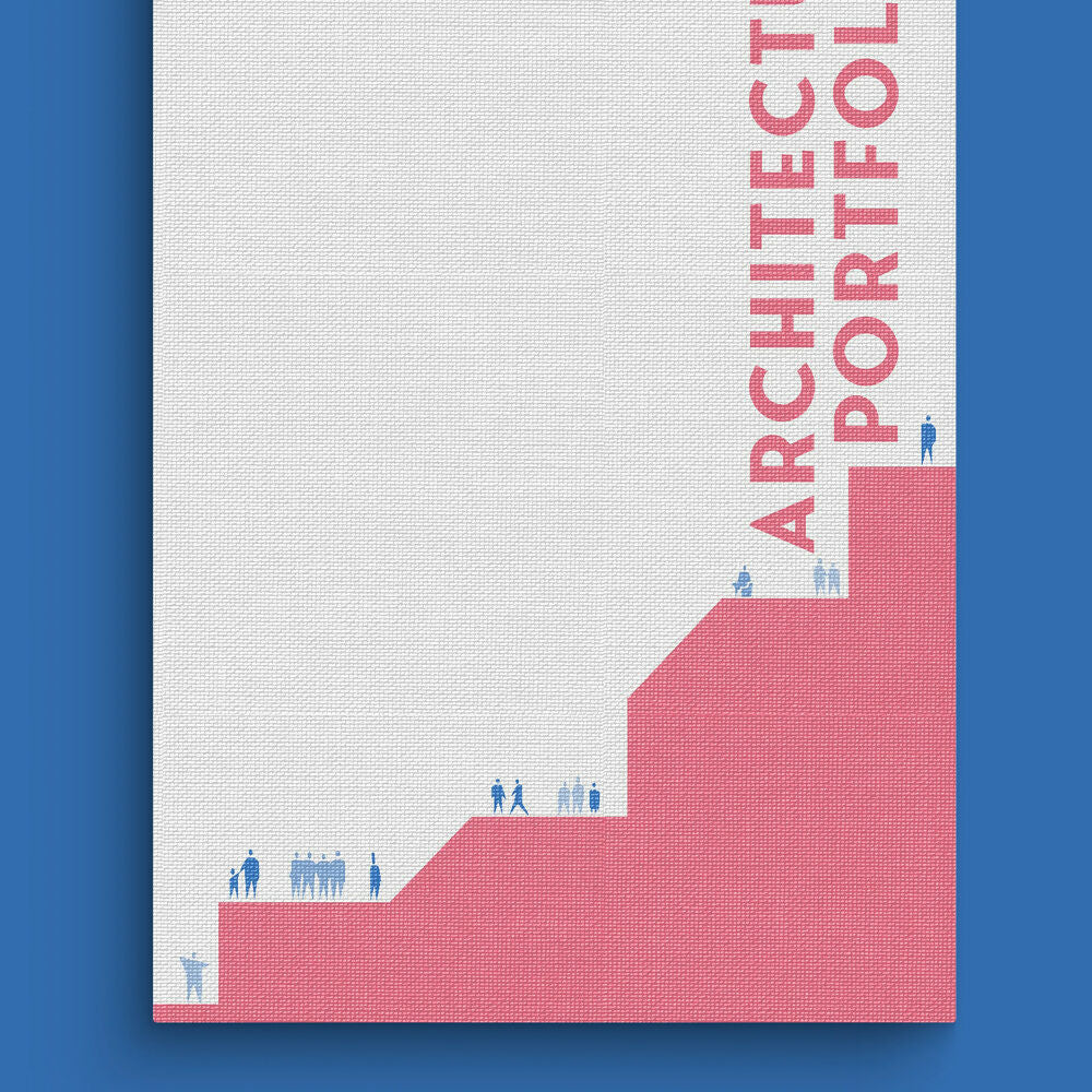 Free Architecture Portfolio Front Covers — editable template for architects, preview 4 of 8