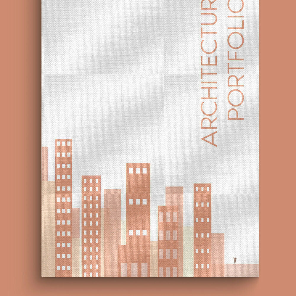 Free Architecture Portfolio Front Covers — editable template for architects, preview 6 of 8