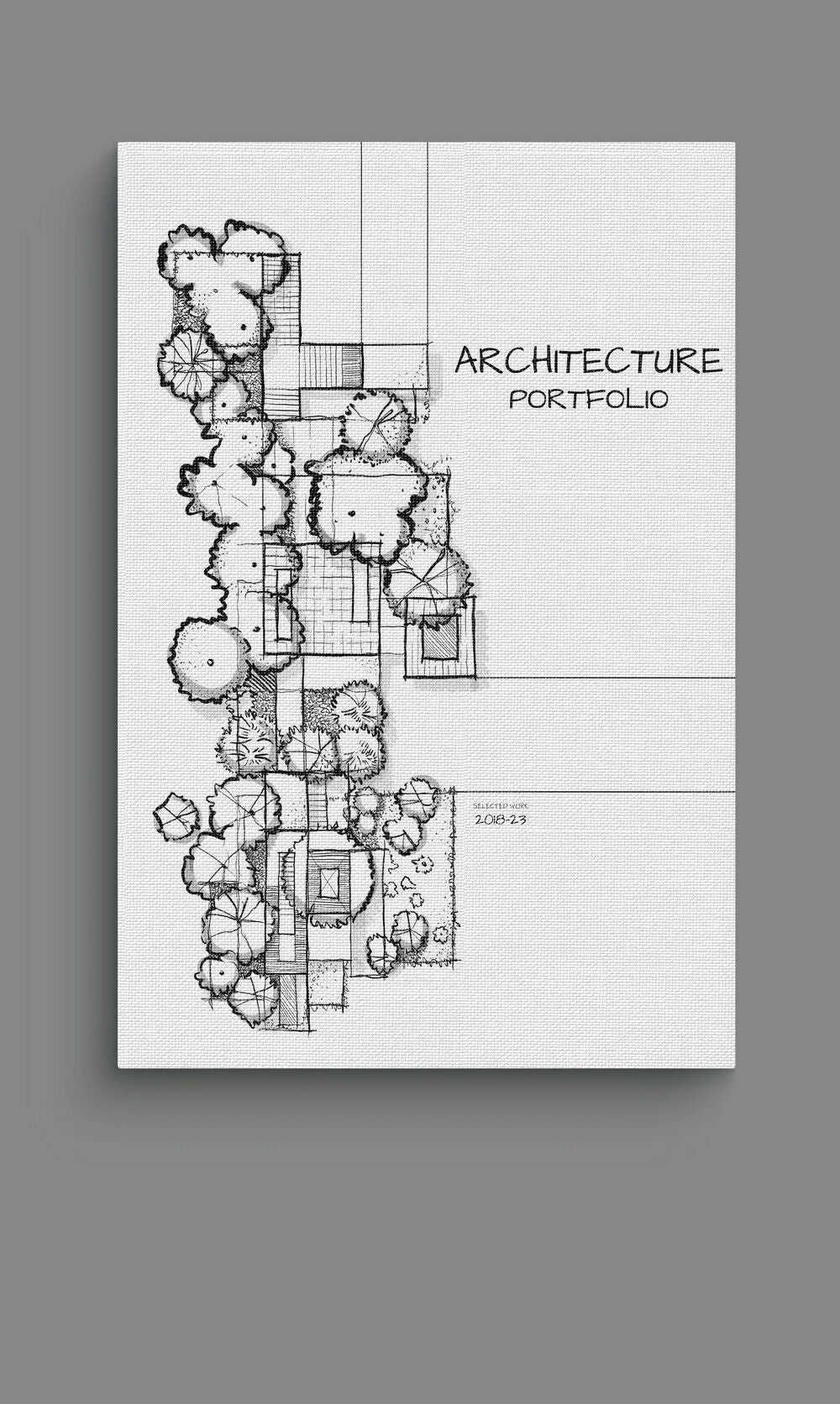 Free Architecture Portfolio Front Covers — editable template for architects, preview 7 of 8