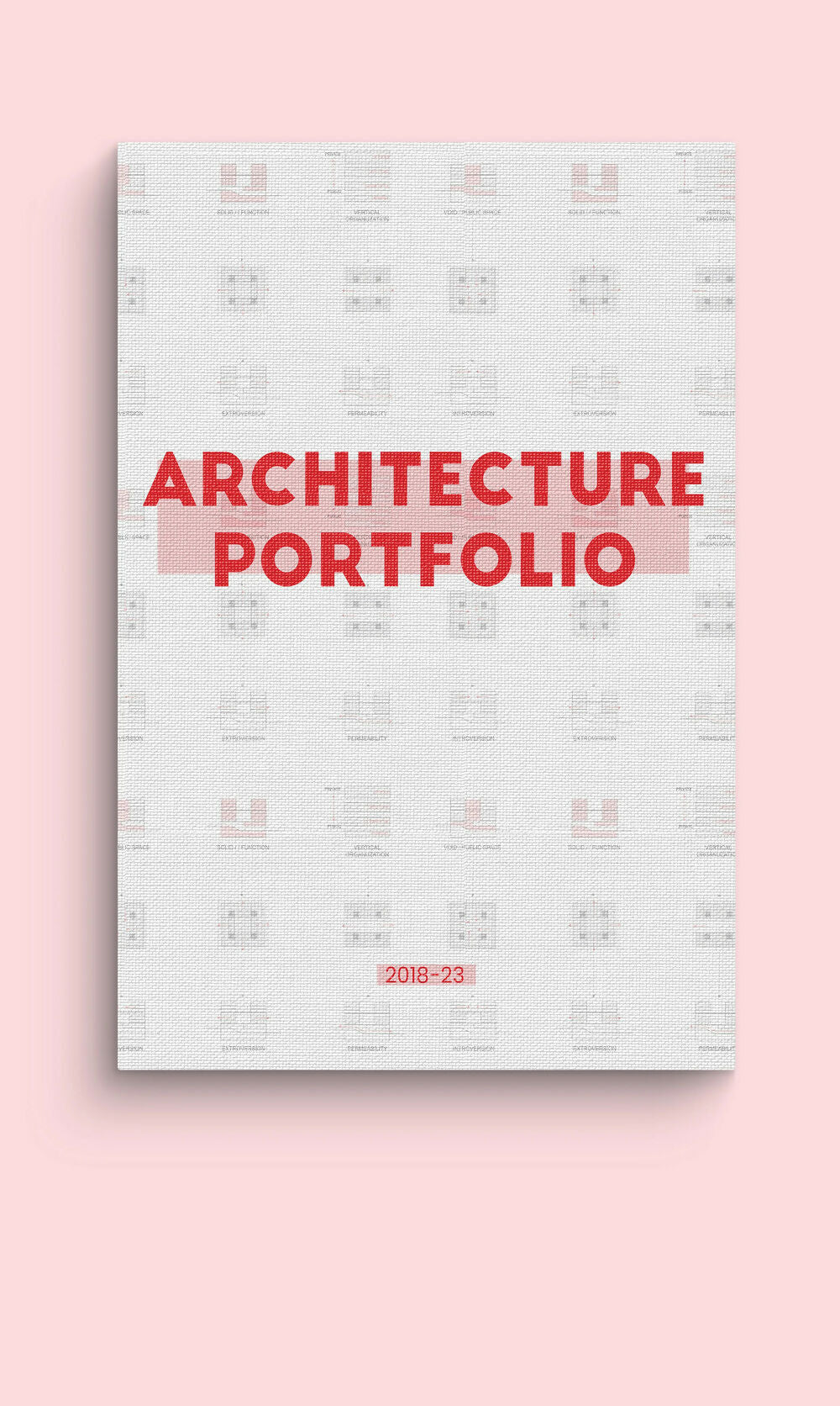 Free Architecture Portfolio Front Covers — editable template for architects, preview 8 of 8