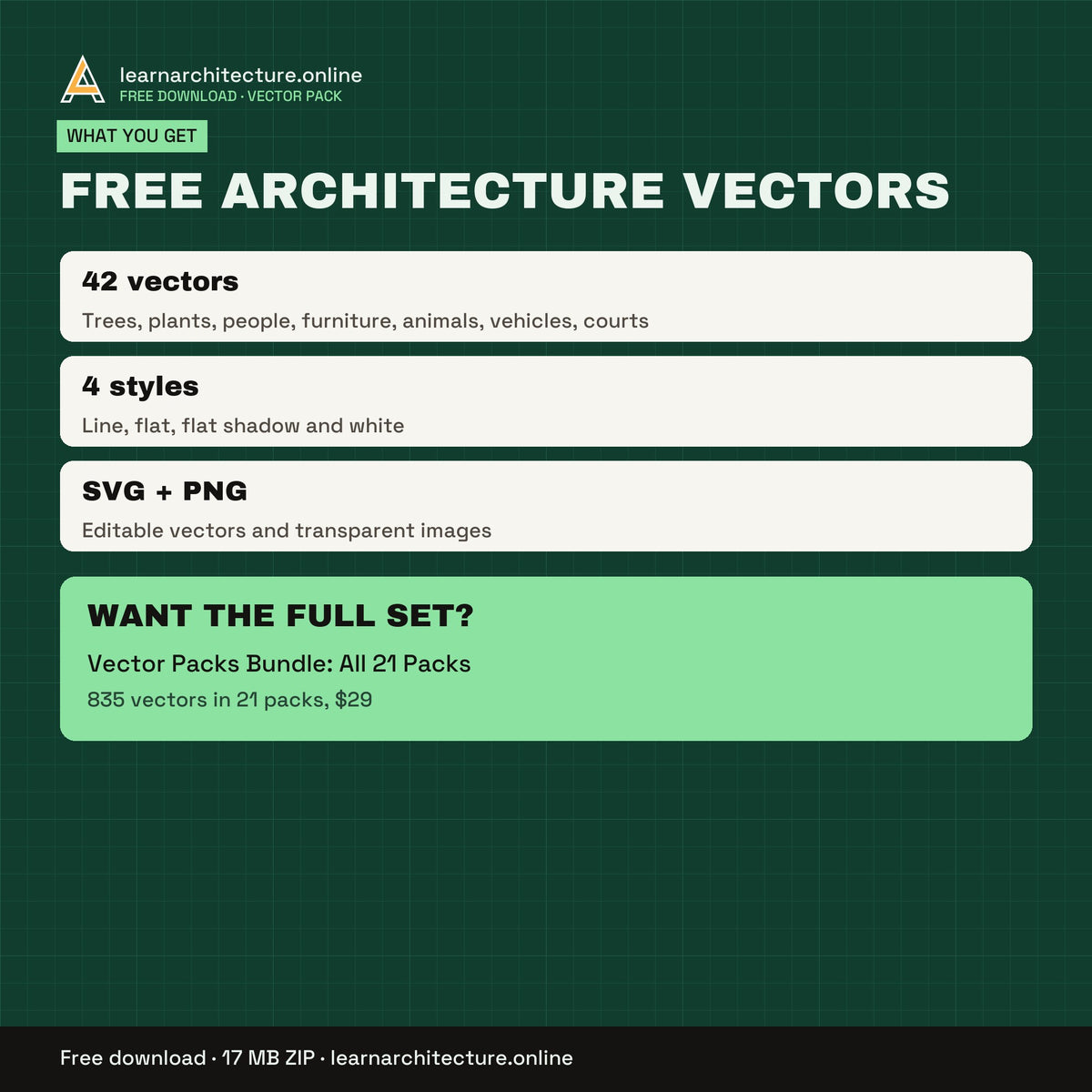 Free Architecture Vector Pack files and formats