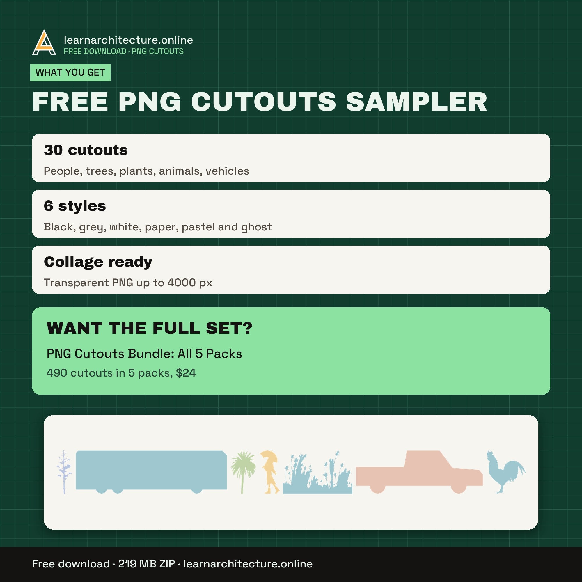 Free Sampler PNG Cutouts files and formats