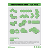 Hand Drawn Tree - Top View Freebie — cutout pack for architectural visualisation