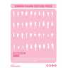 Human Figure Outline Vectors - Freebie — cutout pack for architectural visualisation, preview 1 of 2