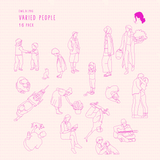 Varied People Line Drawings (16 Figures, DWG, AI, PNG)