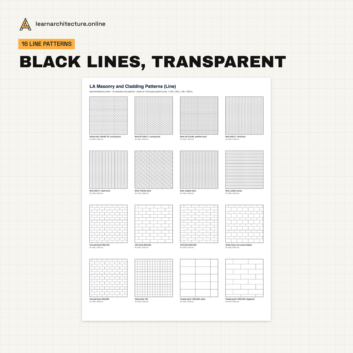 Illustrator Pattern Library line patterns