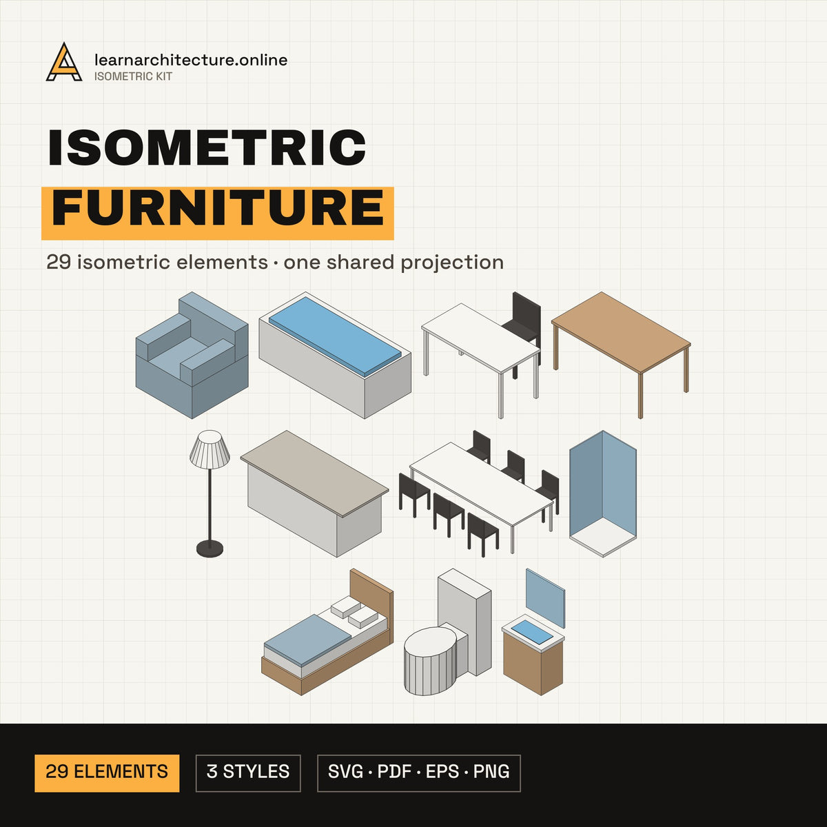 Isometric Furniture Kit cover
