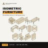 Isometric Furniture Vector Pack cover