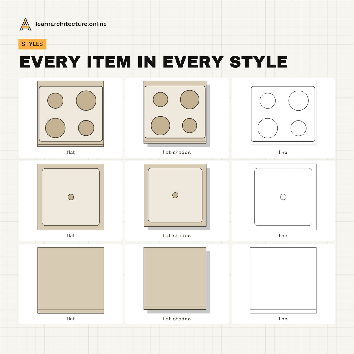 Kitchen & Bathroom Vector Pack all styles