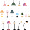 Lamps Cutout Pack — cutout pack for architectural visualisation