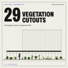 Vegetation Cutouts: Potted Plants, Grasses, Flowers cover