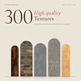 300 High Quality Textures
