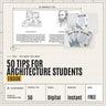 50 Tips for Architecture Students eBook cover