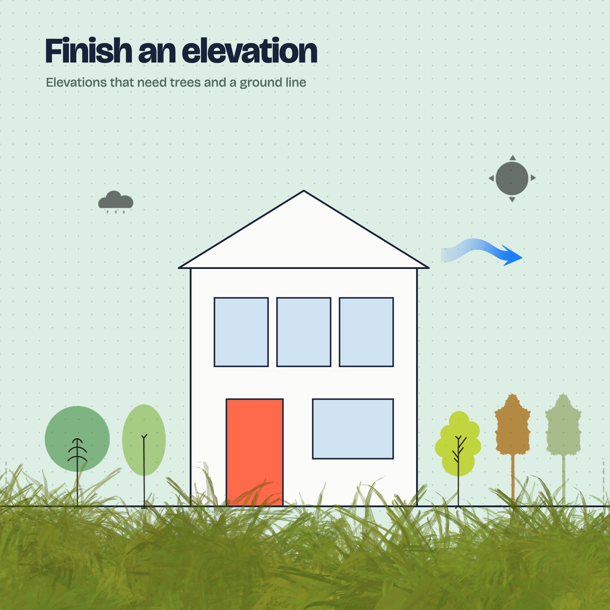 Architectural Component Pack: elevation