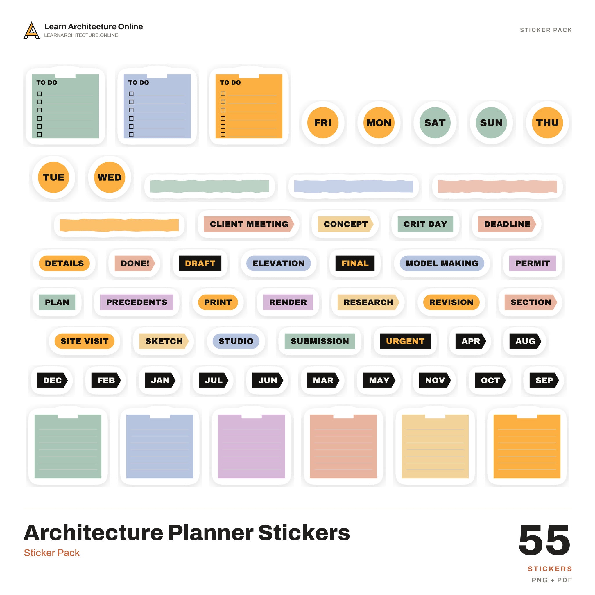 Architecture Planner Stickers cover