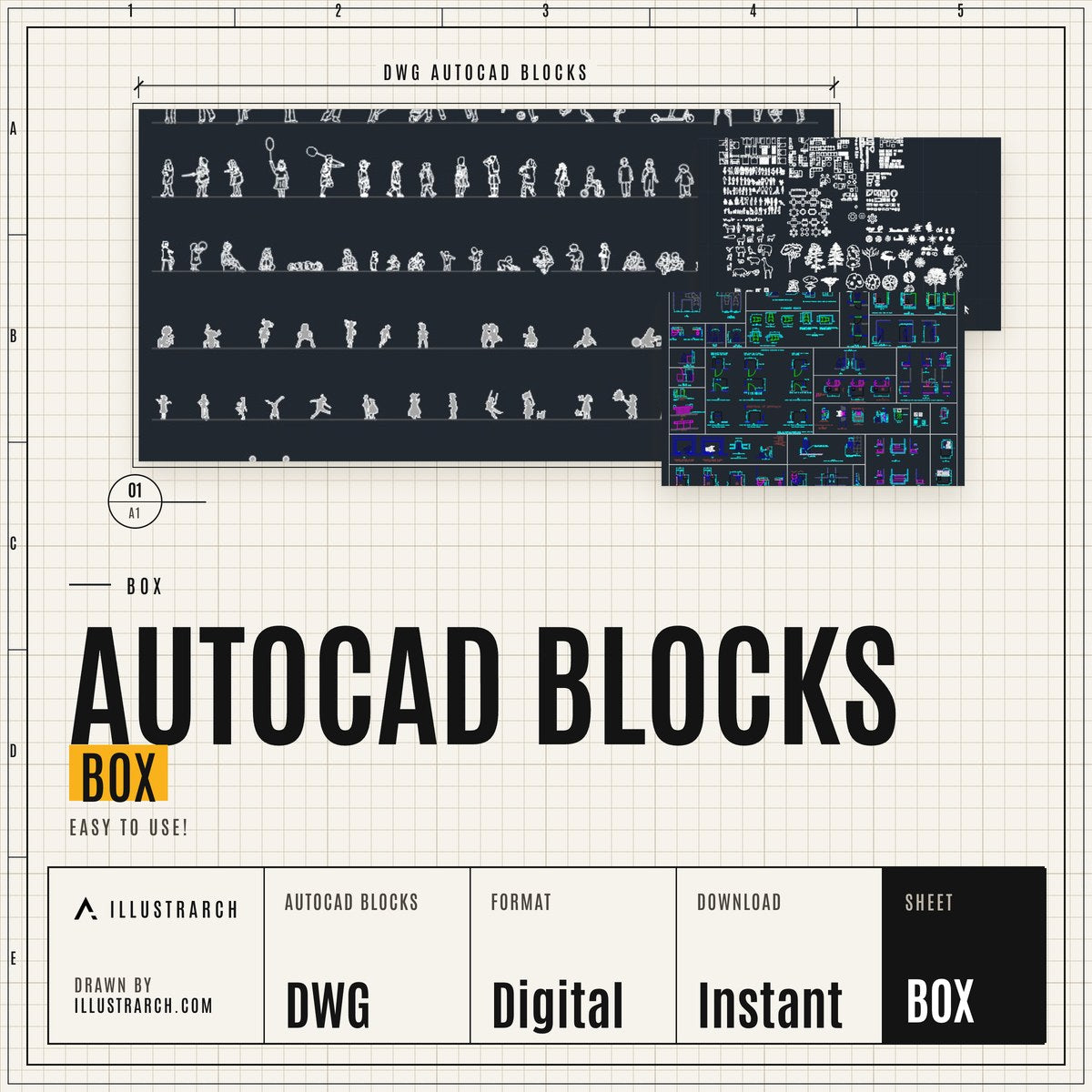 AutoCAD Blocks Box cover
