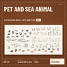 Pet and Sea Animal CAD Blocks: Dogs, Cats and Fish cover