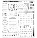 Conceptual Zoning Essential: Mega pack