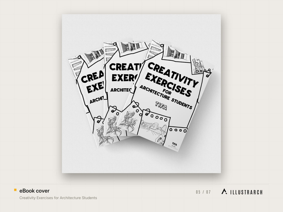 Creativity Exercises Ebook for Architecture Students: ebook cover