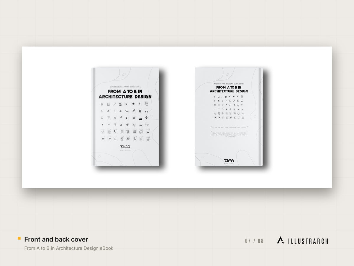From A to B in Architecture Design eBook: front and back cover