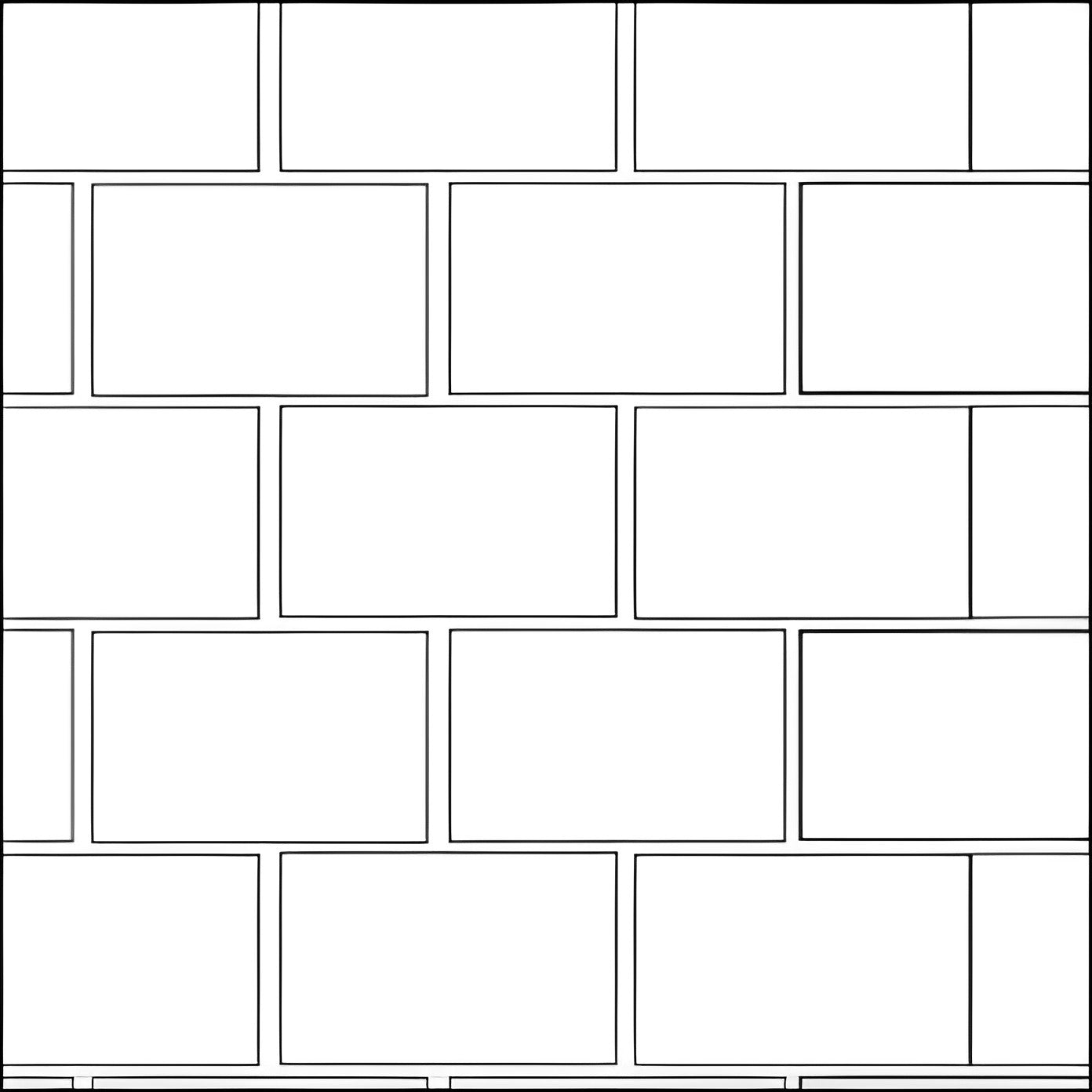 Illustrator Patterns - Brick Bonds — pattern set for architectural drawings, preview 2 of 7