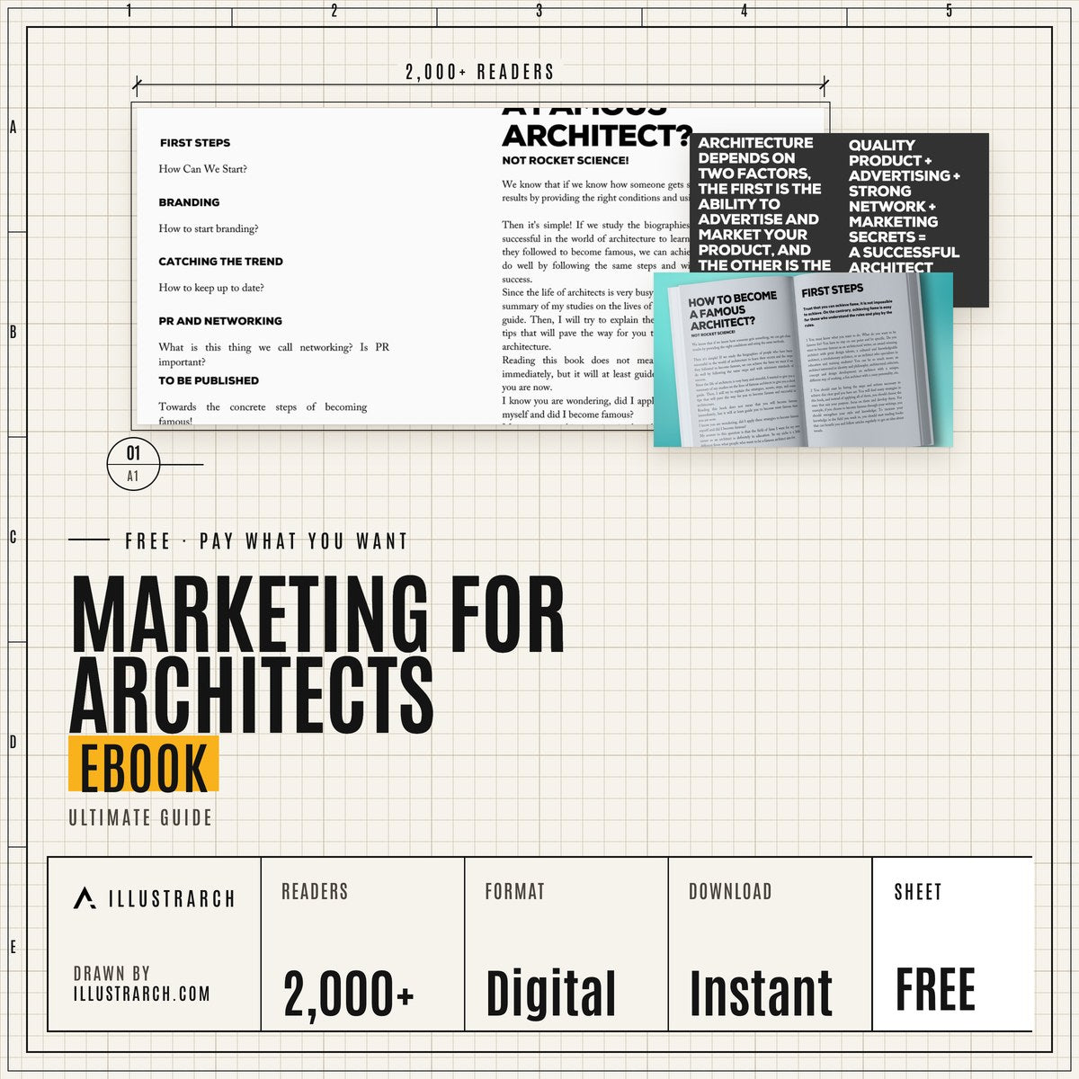Marketing for Architects Ebook cover