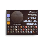 V-Ray Material Bundle: 100+ 4K Materials with Full Maps