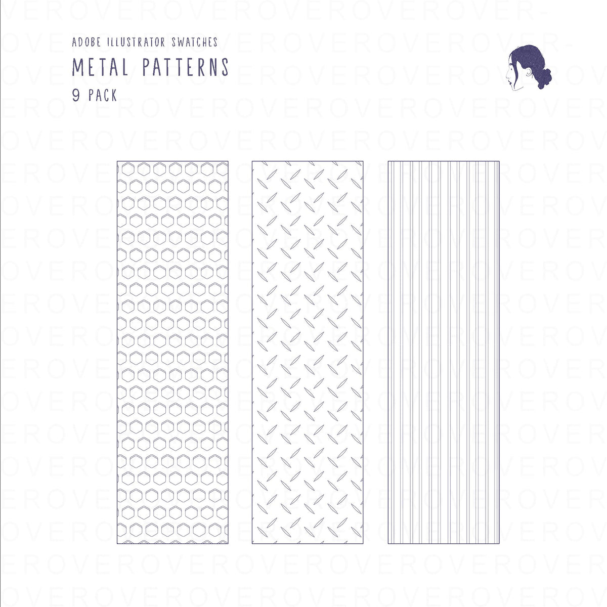 Metal Patterns — pattern set for architectural drawings, preview 2 of 4