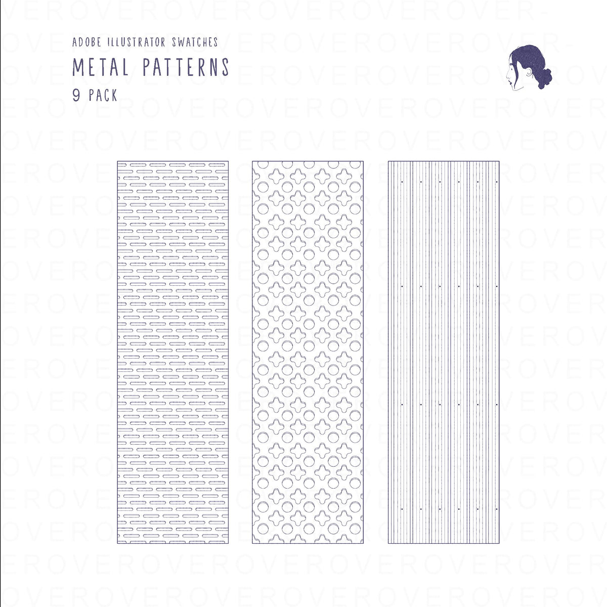 Metal Patterns — pattern set for architectural drawings, preview 4 of 4