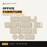 Office Furniture Vector Pack cover
