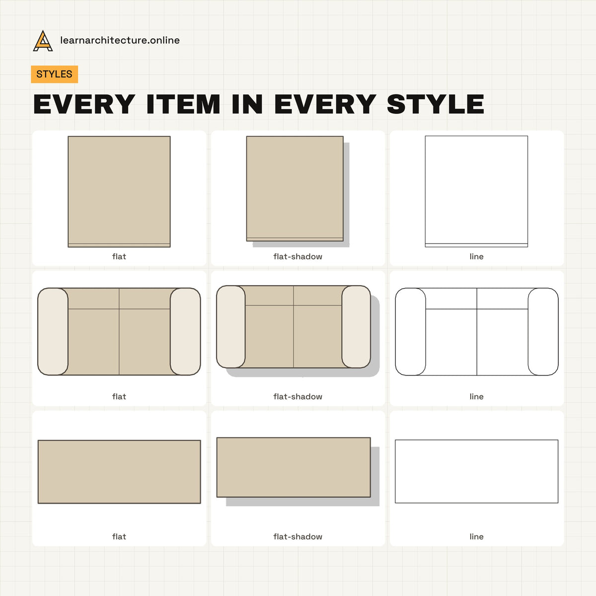 Office Furniture Vector Pack all styles
