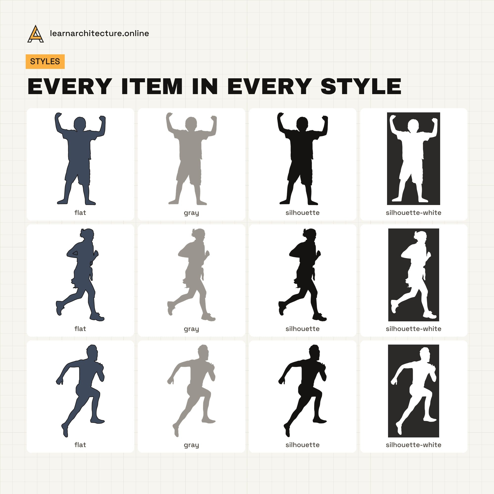 People Activities & Family Vector Pack all styles