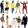 People Ilustration Pack 4 — cutout pack for architectural visualisation