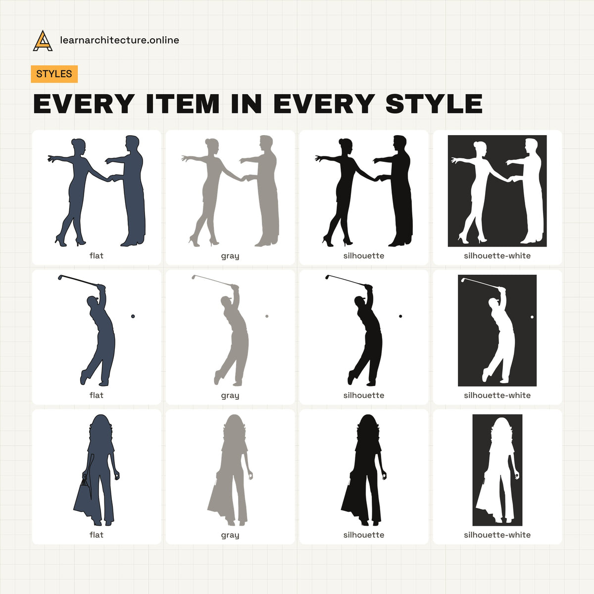 People Sports, Dance & Leisure Vector Pack all styles