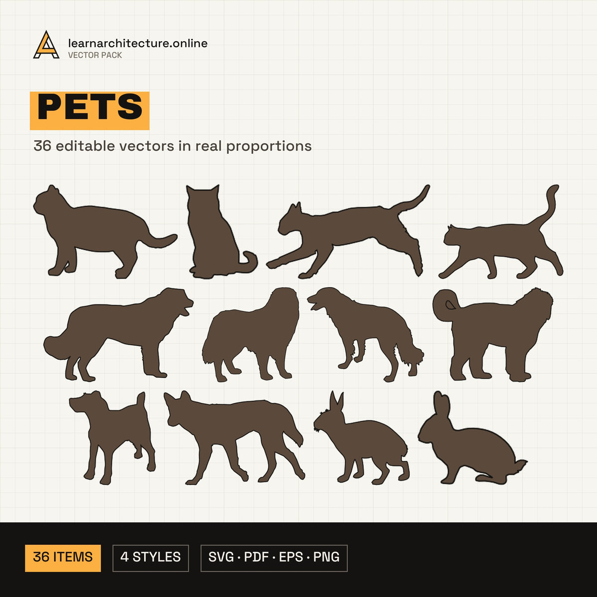 Pets Vector Pack cover