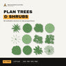 Plan Trees & Shrubs Vector Pack cover