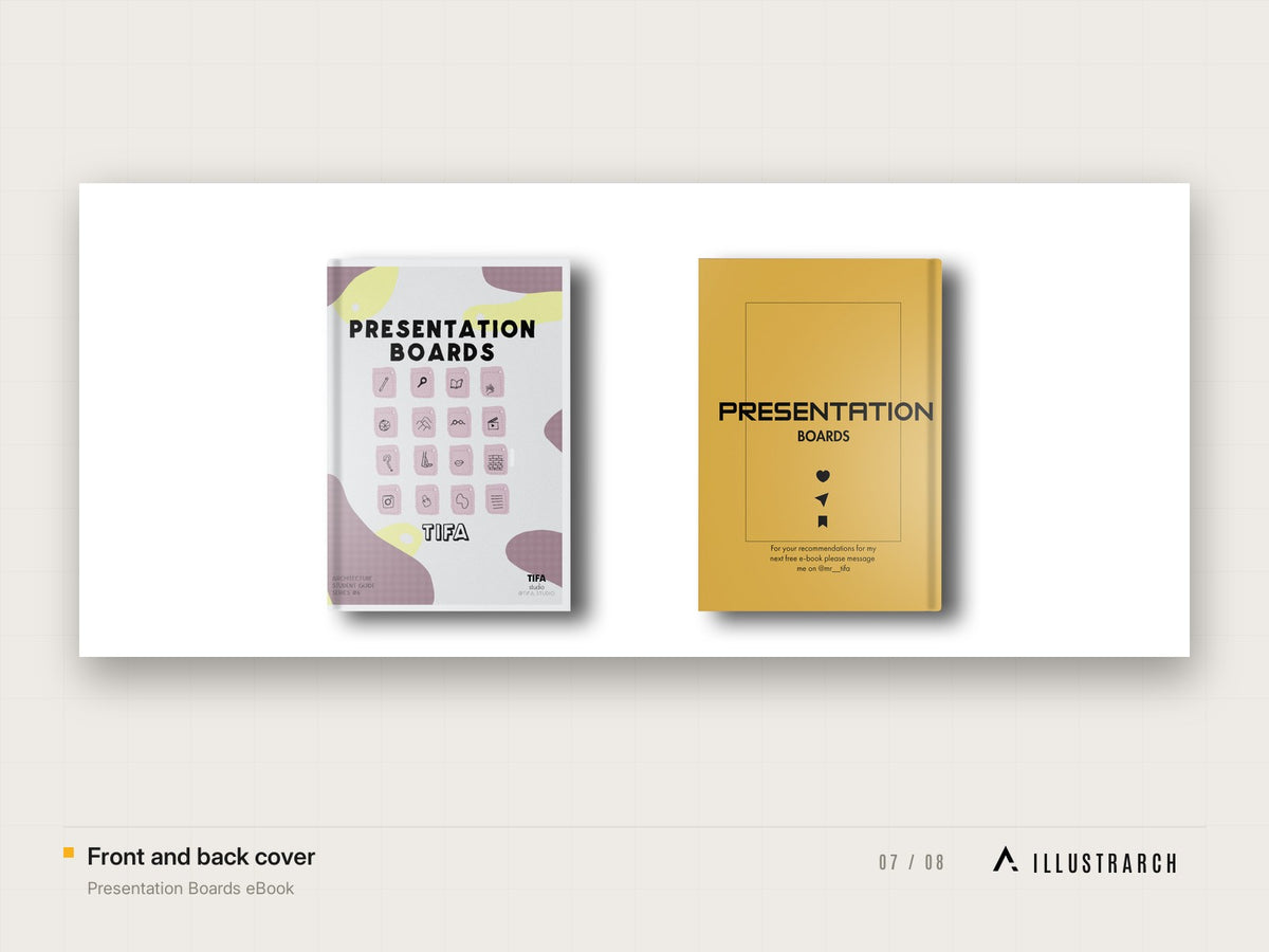 Presentation Boards eBook: front and back cover