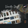 Procreate Bathroom Vanity Unit Cabinet Sink Cutouts Interior Design Interior Sketch Blocks — cutout pack, preview 1 of 2