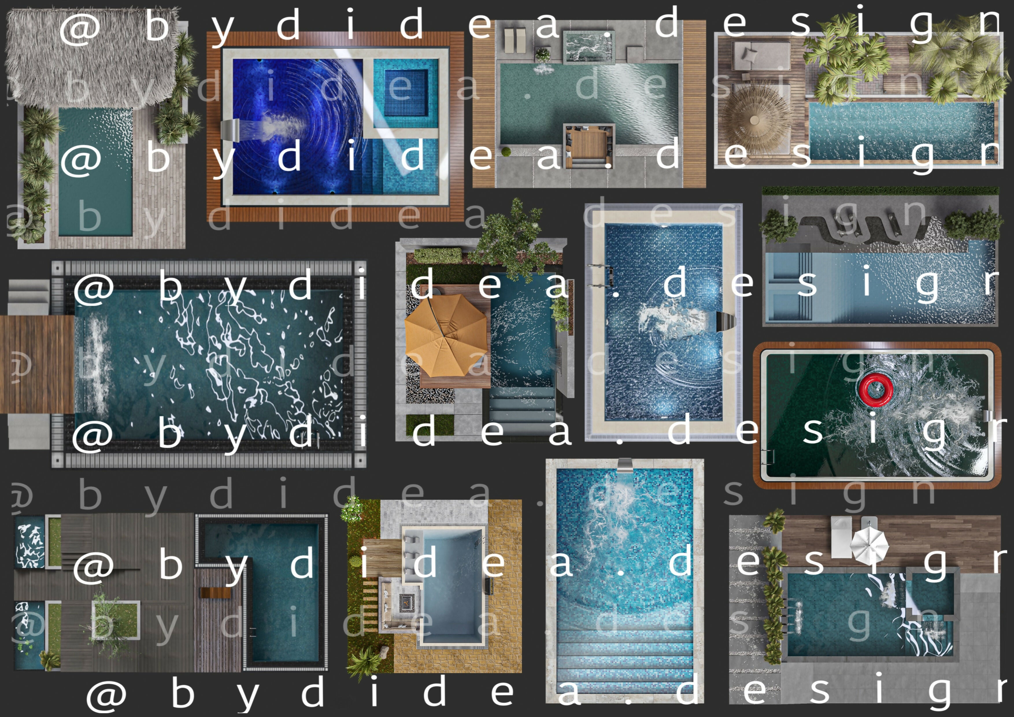 Procreate Bundle Cutouts Interior Design Sketch Blocks Elements, preview 3 of 8