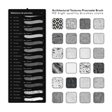 Stone Texture Brush Pack for Architecture