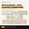 Restaurant, Cafe & Hotel Furniture Vector Pack cover