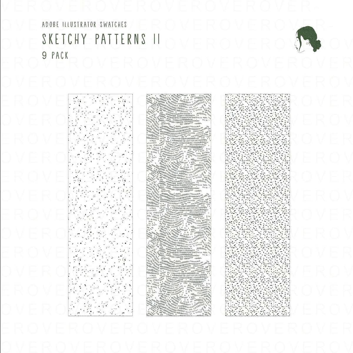 Swatch Sketchy Patterns II — pattern set for architectural drawings, preview 4 of 4