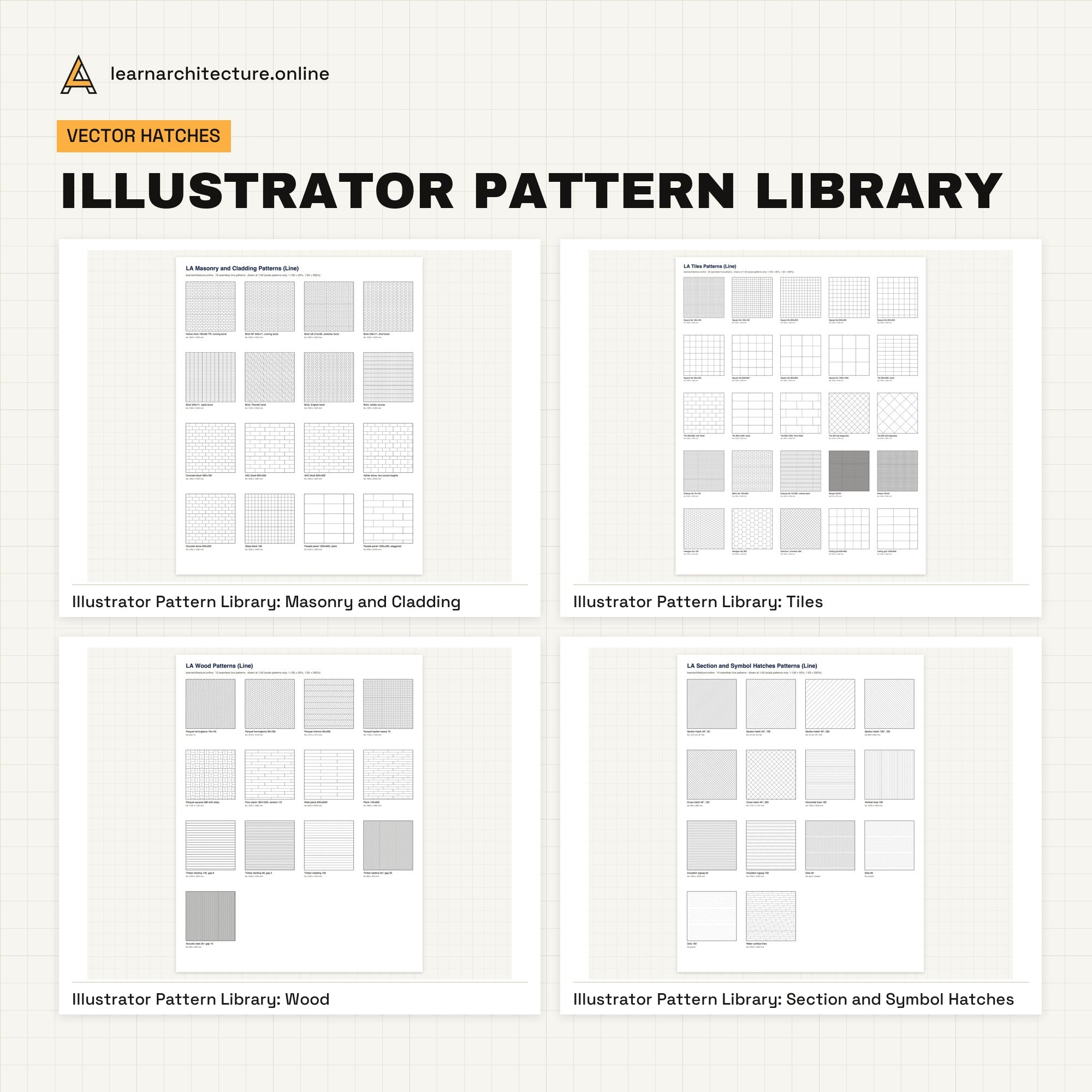 Textures and Materials Mega Bundle illustrator pattern library