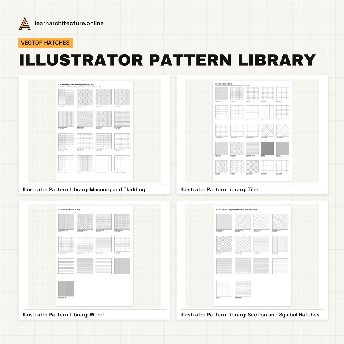 Textures and Materials Mega Bundle illustrator pattern library