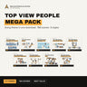 Top View People Mega Pack cover