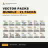 Vector Packs Bundle: All 21 Packs (835 vectors) cover